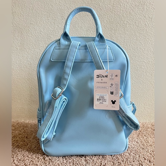NWT Primark x Disney Stitch embroidered backpack - Picture 3 of 3